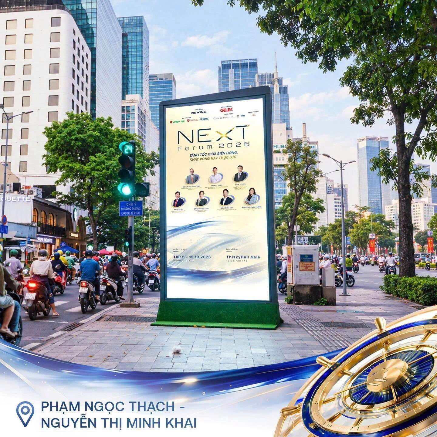 Quảng cáo ngoài trời tại Phạm Ngọc Thạch - Nguyễn Thị Minh Khai